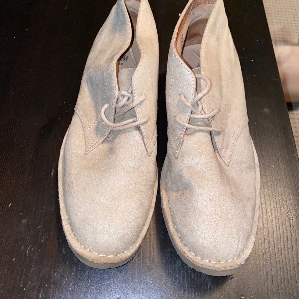 Suede Tan Boots